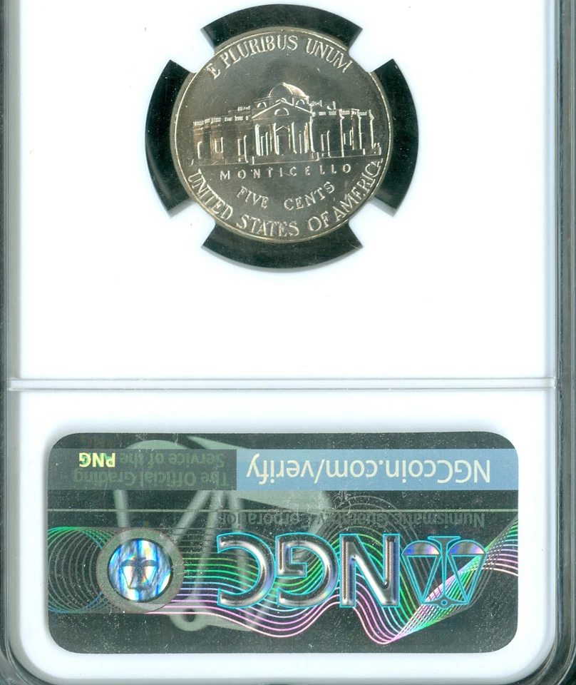 2014 P JEFFERSON NICKEL NGC MS68 FS  MAC FINEST & MAC . - Image 2 of 2