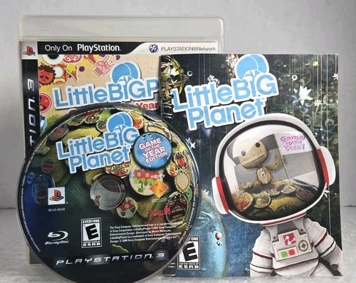 Little Big Planet Game of the Year Edition Sony PlayStation 3 PS3 2009 Complete