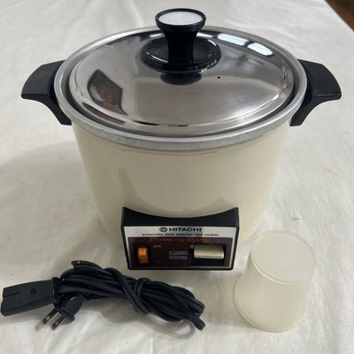 VTG Hitachi Chime-O-Matic RD-4053 Rice Cooker Steamer 5.6 Cup Works Great