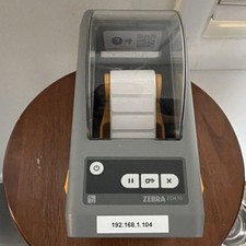 Zebra ZD410 Label Printer ZD41022-D01E00EZ with Power Supply