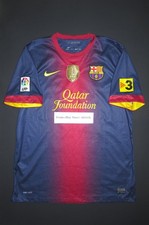 2012-2013 Nike Authentic Barcelona Jersey Shirt Kit Lionel Messi Argentina TV3