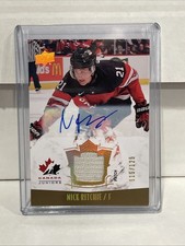 Nick Ritchie 115/125 Auto Patch 2015 Team Canada Juniors 