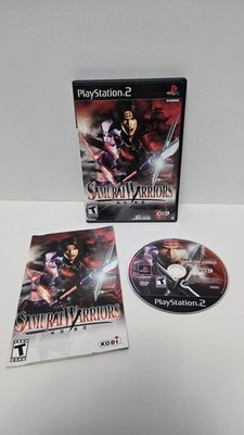 Samurai Warriors (PlayStation 2, PS2) MINT CIB Complete w/ Reg Card & Tested