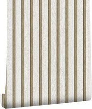 Wallpaper Peel and Stick Wood Grating Stripe Self-Adhesive Wallpaper Faux Wood C