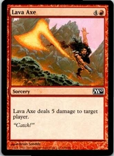 Lava Axe Magic The Gathering 2010 Card Light Play X1