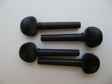 Ebony Viola pegs, 4 pieces
