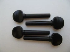 Ebony Viola pegs, 4 pieces