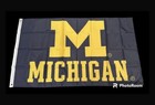 Michigan Wolverines Flag new in package 3 by 5 feet banner sign