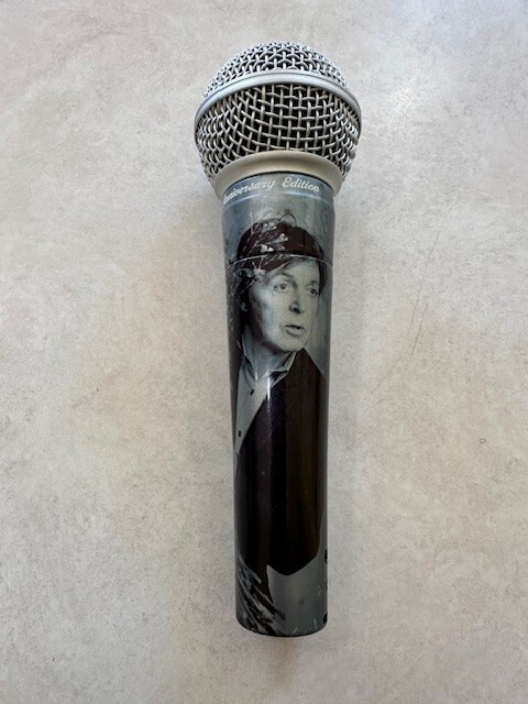 Shure SM58 Mic Paul McCartney 50th Anniversary Limited Shure SM58 Mic Paul McCartney 50th Anniversary Limited