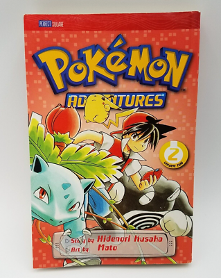 Pokemon Adventures Perfect Square Ed Volume 2 Hidenori Kusaka Mato