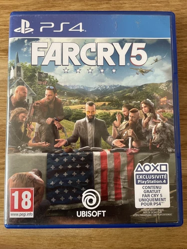 Jeu Far Cry 5 PS4 ubisoft comme neuf