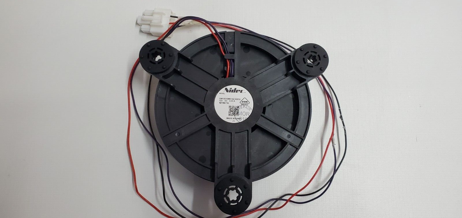 WR60X28408 Genuine Haier Refrigerator Evaporator Fan Motor Assy