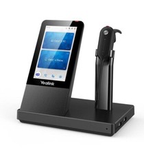 Yealink WH67 DECT Wireless Convertible Headset, Teams Certified, New, Original