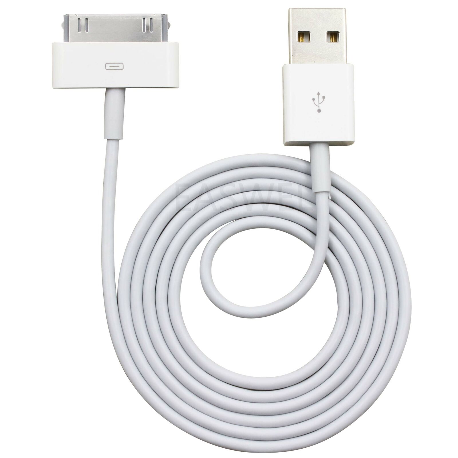 Cables USB GENERIQUE CABLING® Mini Chargeur Auto 2 x USB + câble USB blanc  pour Apple Apple iPhone 5, iPod touch 5e génération, iPod nano 7e  génération, iPad Mini