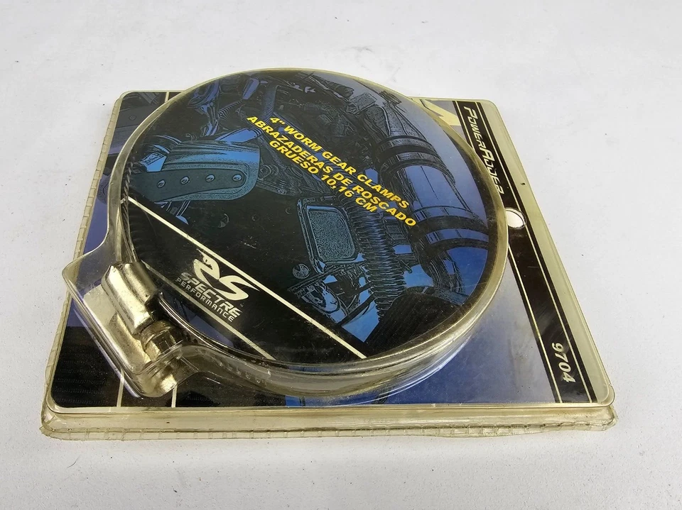 Spectre Performance 9704 4" Hose Clamps - Pair - 2 CLAMPS - NEW OLD STOCK - Image 3 of 4