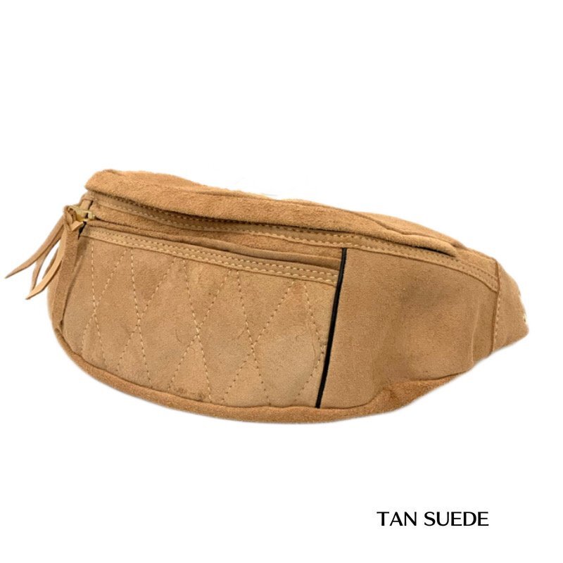 WESTRIDE West Ride RIDING WAIST BAG LTD SUEDE New Rare Japan  