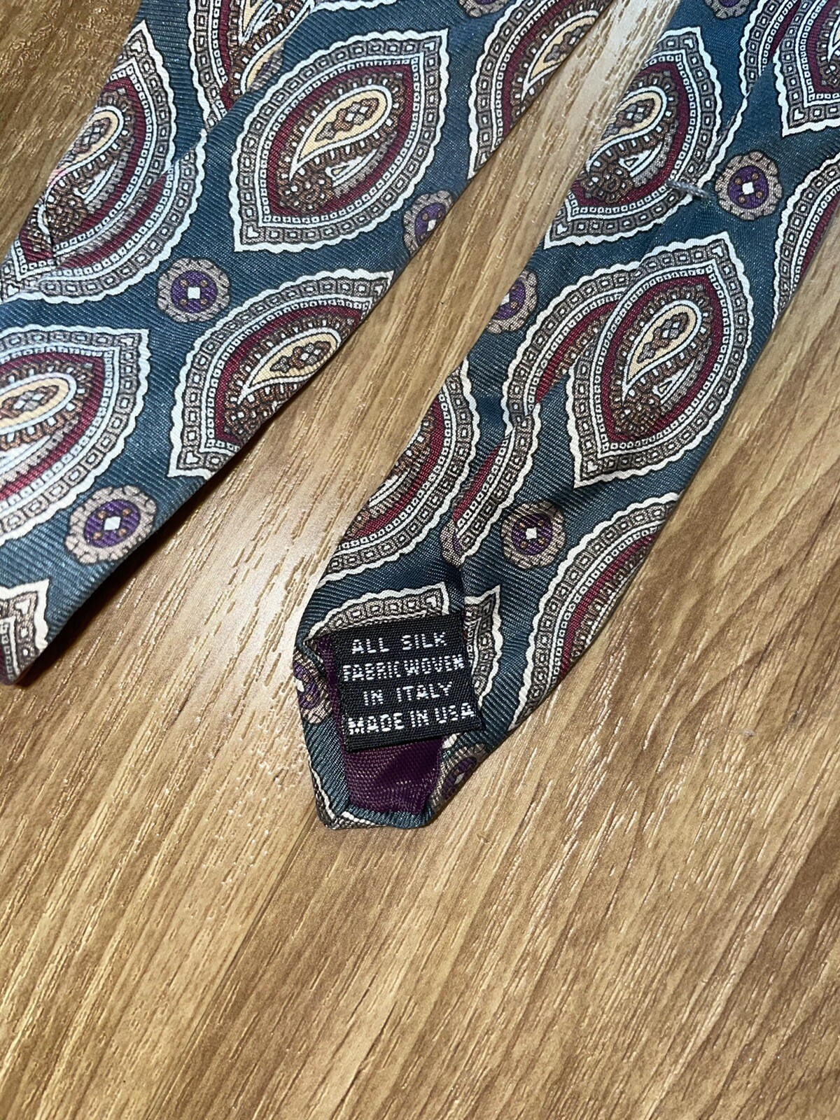 Christian Dior Tie Silk Made In USA Gem
