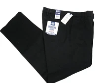 Dockers Straight Fit Signature Khaki Lux Cotton Flat Front Pant 36 x 34 NEW