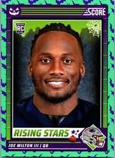 2024 Score-A-Treat #28 Joe Milton III A-Treat - Rising Stars Green Bats