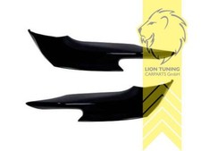 Spoilerecken Ansätze GT Ecken Spoiler für BMW E92 E93 für M-Paket schwarz glänze