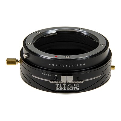 Fotodiox Adapter TLTROKR-Tilt/Shift Contax/Yashica Linse für Fujifilm FujiX