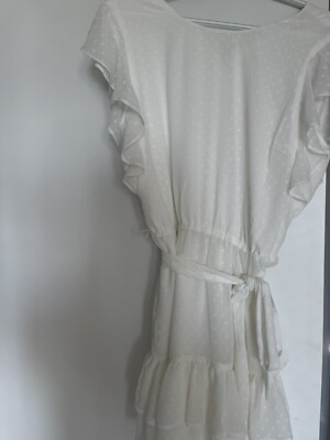 Dynamite top white dress