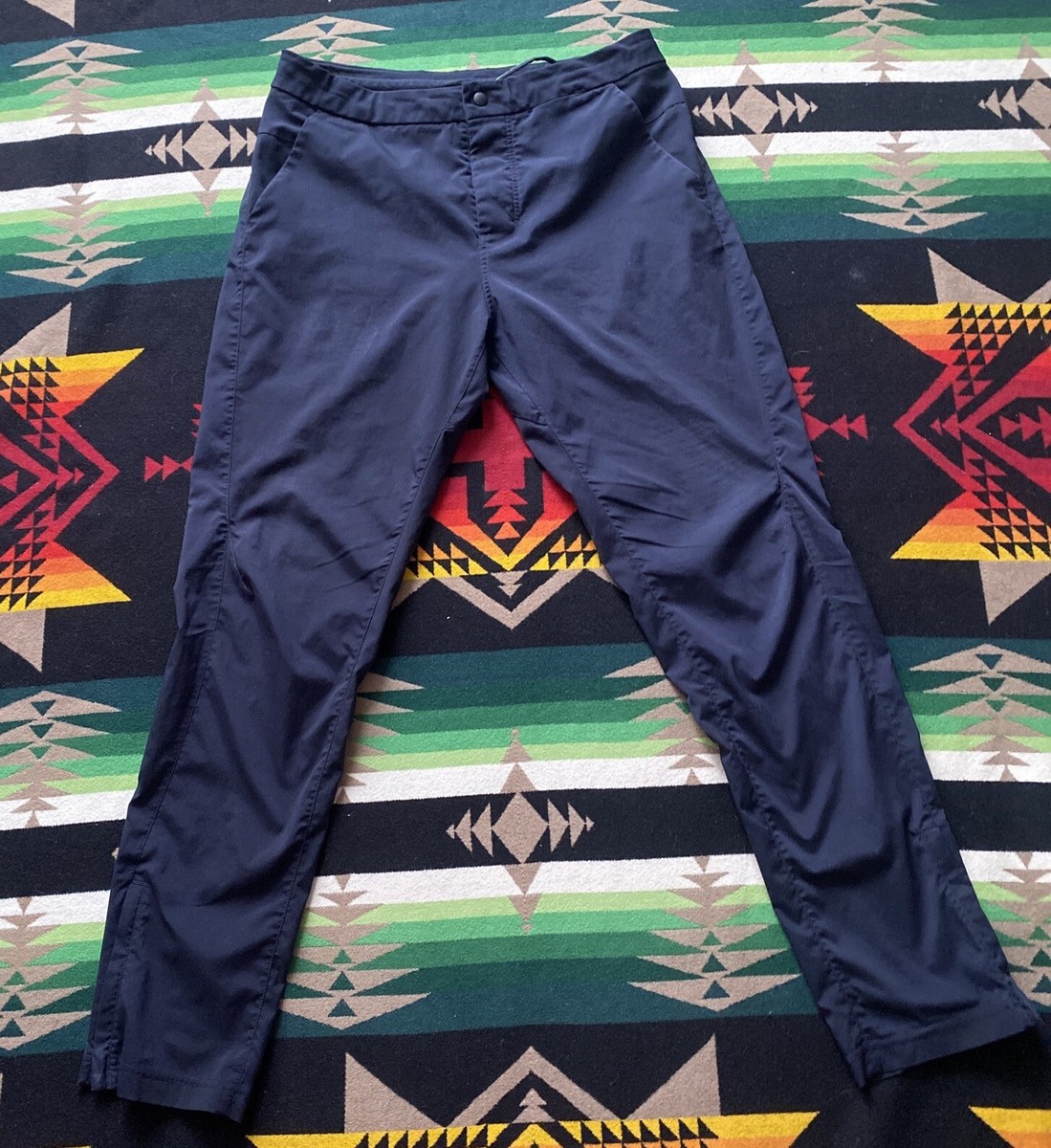 【U LAN】Flua Snap Bermuda Training Pants Additional discount] Side snap Bermuda training pants - U LAN