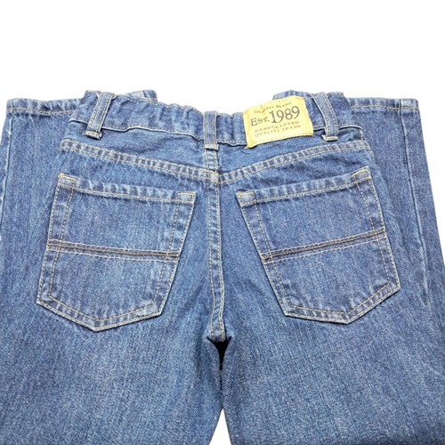 The Children’s Place Boys Jeans Size 5 Medium Wash Snap Adjustable Waist EUC - Picture 17 of 20