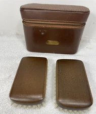 Shoe Brush/Shoe Shine Brushes Cleaning Polishing with leather carrying case