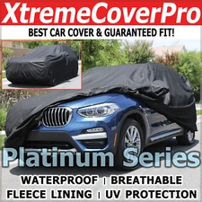 WATERPROOF CAR COVER W/MIRRORPOCKET BLACK FOR 2023 2024 Fisker Ocean