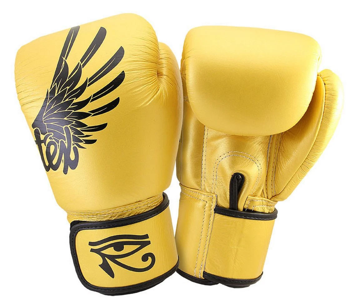 Fairtex Gold Boxing Gloves for sale | eBay