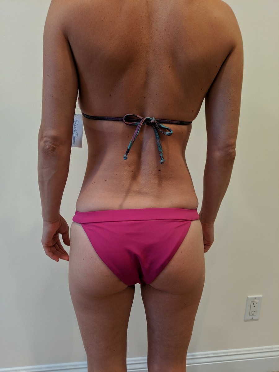Lot De 2 Pièces Bikini Beach Bunny 'Simplement Irrésistible' - Violet à Paillettes - Taille Petit (S) - Neuf Sans étiquettes