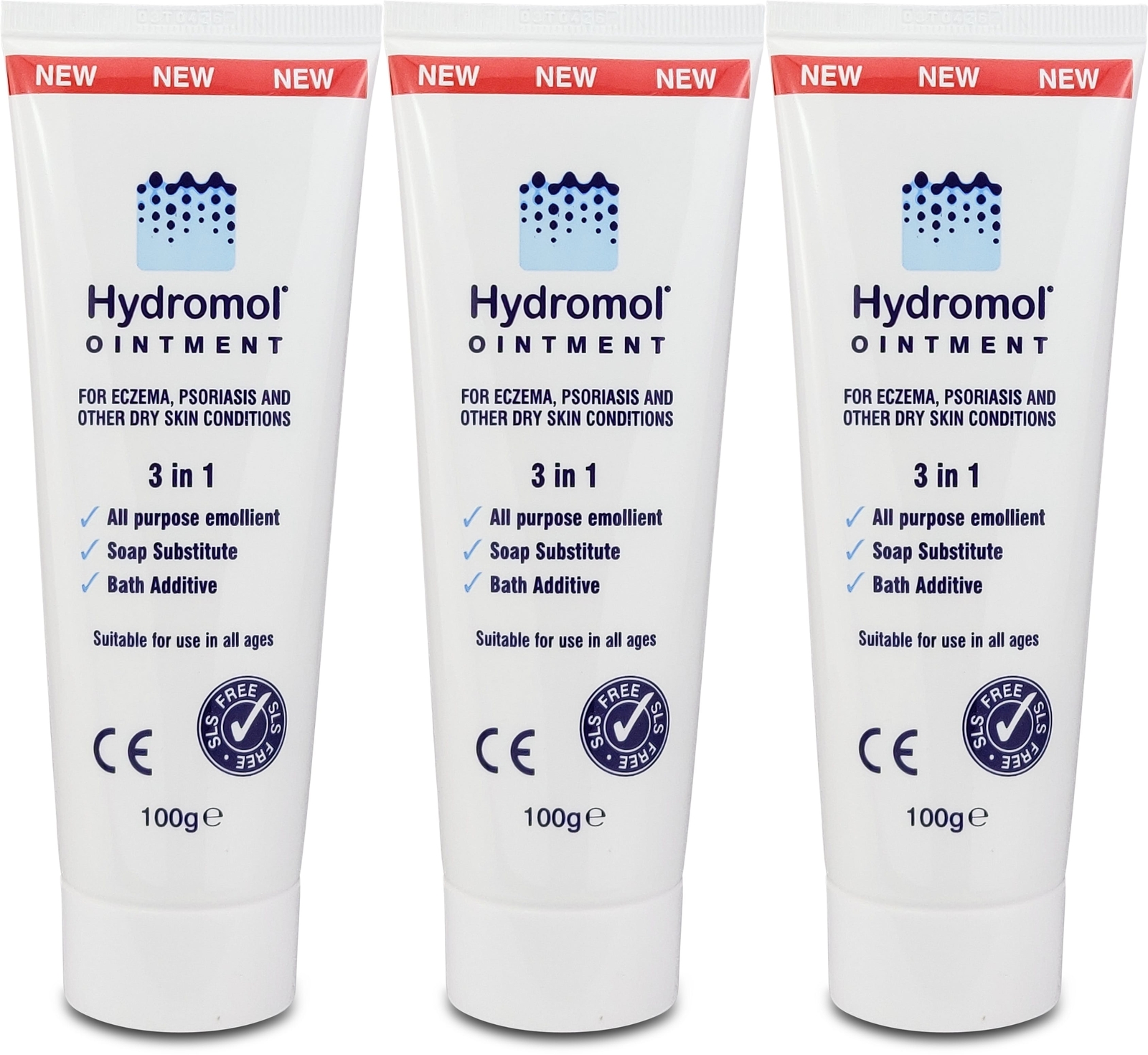 Hydromol Ointment 100g | Eczema Relief | Dry Skin Treatment X 3