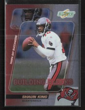 2000 Score Building Blocks #BB26 Shaun King Tampa Bay Buccaneers