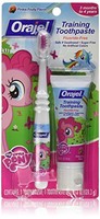 6 Ct Orajel Toddler My Little Pony Training Toothpaste/toothbrush Pinky Fruity on sale 6 Ct Orajel Toddler My Little Pony Training Toothpaste/toothbrush Pinky Fruity on sale