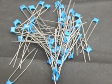 NICHICON Ceramic 0.1uF 100nF 100V 10 Radial 5.08mm 125 C CAPACITOR - LOT OF 50