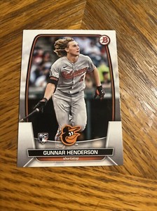 2023 Bowman #65 Gunnar Henderson RC Baltimore Orioies Rookie