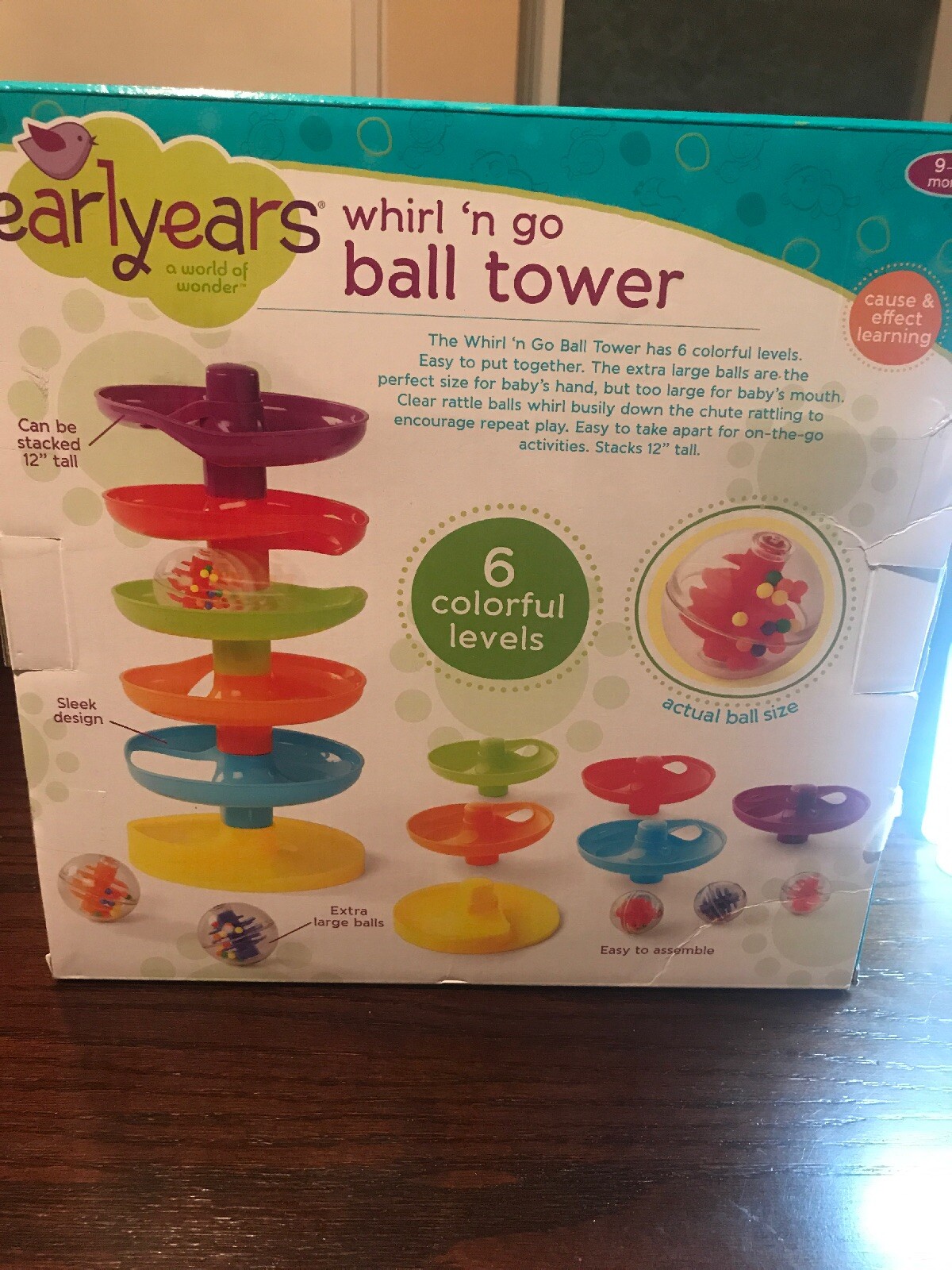 whirl and go ball tower