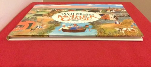 Mother Goose SIGNED By Will Moses 2003 1st Ed HC/DJ Nursery Rhymes VTG Folk Art - Imagen 10 de 12