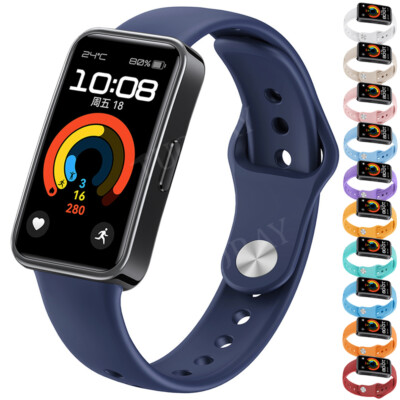 Armband Für HUAWEI Band 9 / Band 8 Silikon Ersatz Uhrenarmband Watch Band Strap