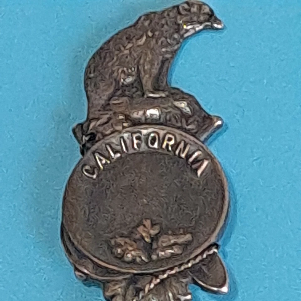 Vintage Los Angeles California Sterling Silver Collctors Spoon D5 - Image 4 of 4