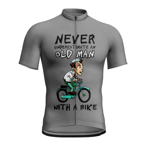Radtrikot Lustige Herren Kurzarm Radsport Trikot Fahrradtrikot Cycling Jersey - Bild 36 von 36