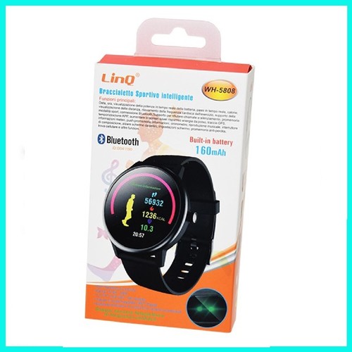SMARTWATCH OROLOGIO BLUETOOTH CONTAPASSI CALORIE CARDIO METEO CRONOMETRO  MUSICA | eBay