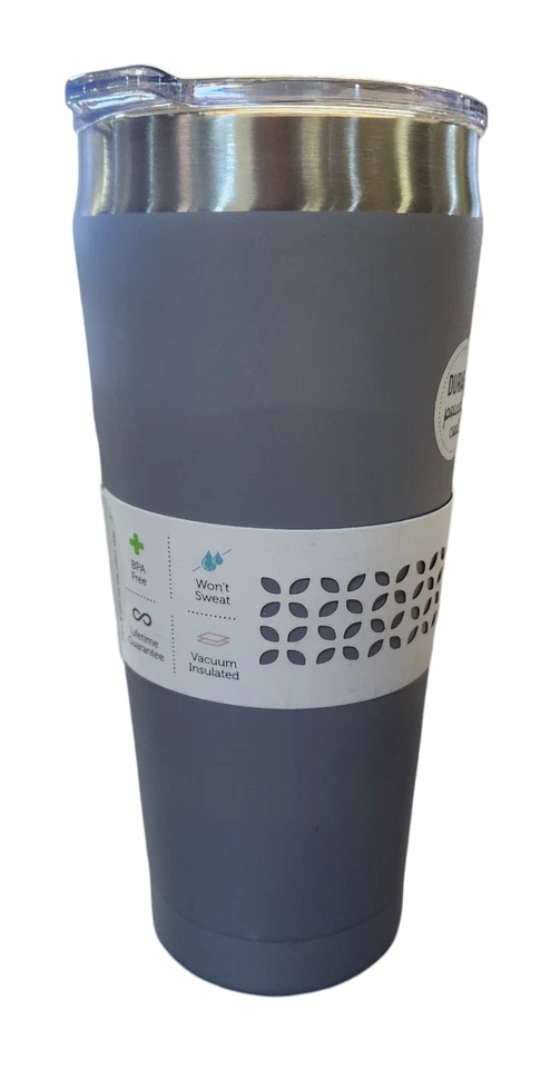 Vaso aislado al vacío de acero inoxidable Ello Beacon 24 oz - sin BPA, sin sudor Foto 2 de 4