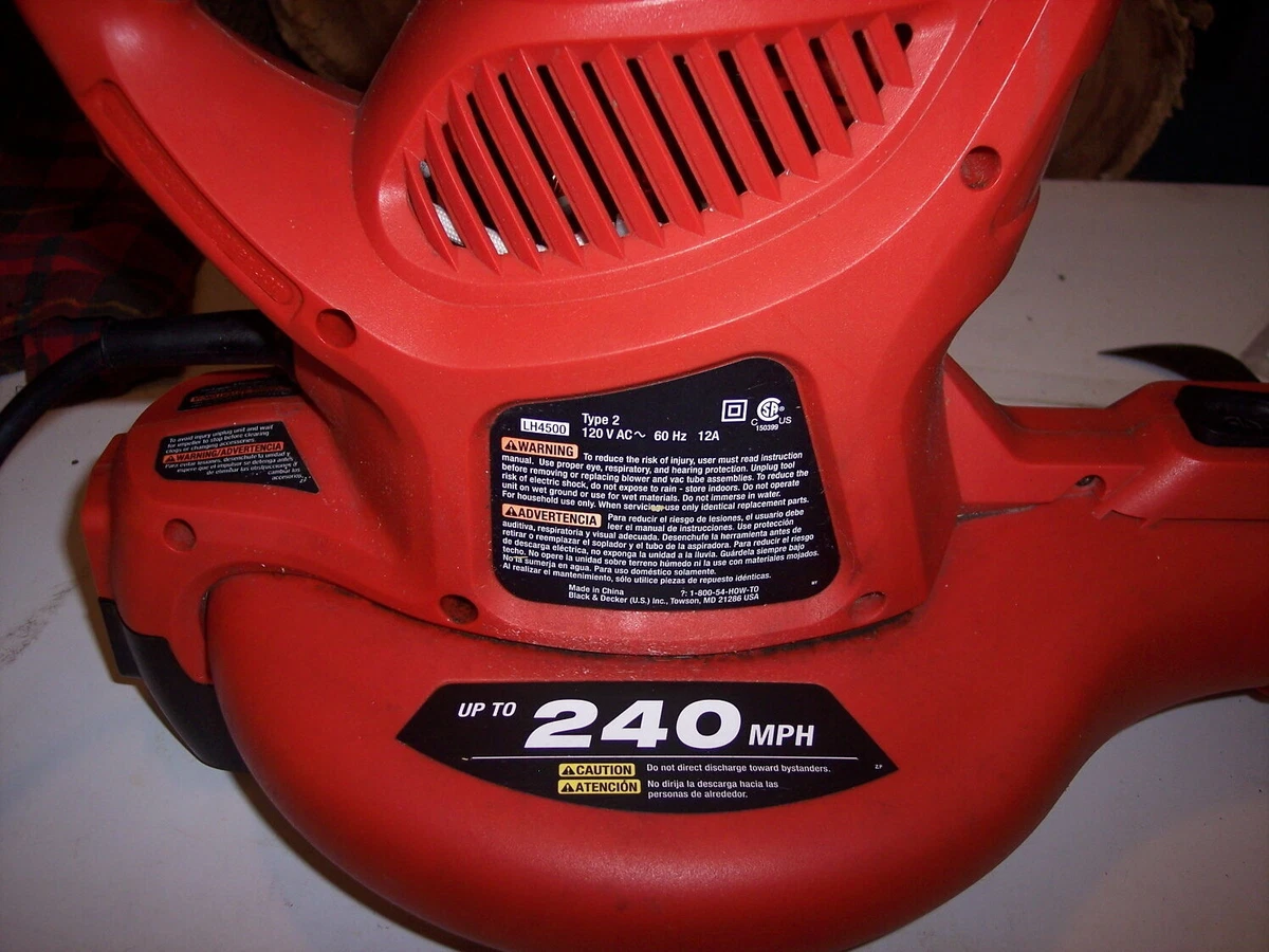 Black & Decker Black Leaf Blowers