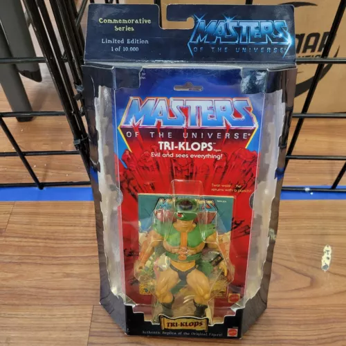 Masters of the Universe Tri-Klops Commemorative Series 1 of 10,000 Action Figure