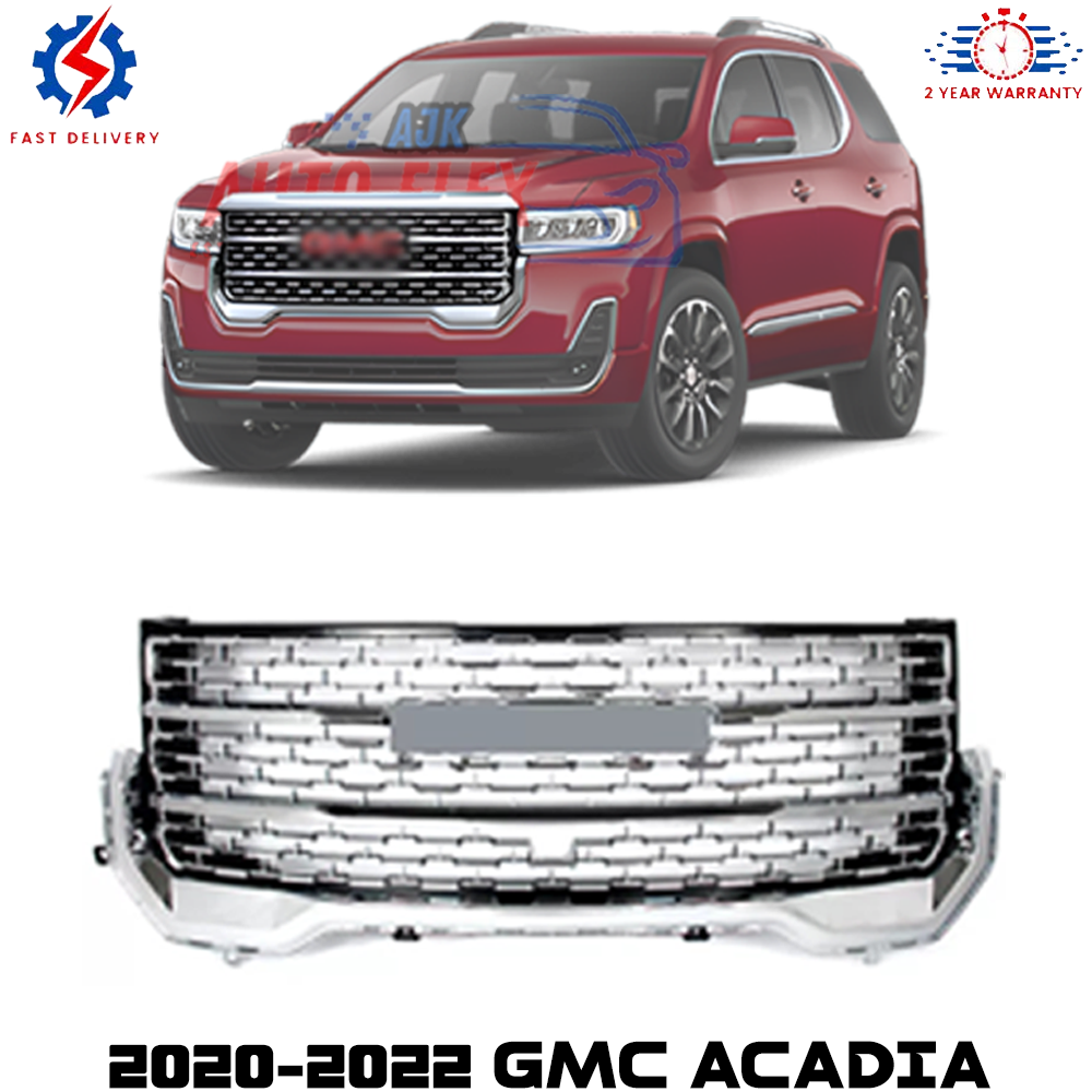 Front Upper Grille Chrome For 2020-2022 GMC ACADIA