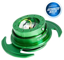 NRG BALL LOCK QUICK RELEASE GEN 3.0 GREEN BODY/ GREEN PADDLE SRK-650GN