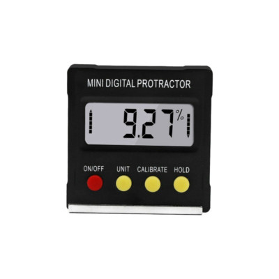 Digital LD Protrator Gauge Level Box Angle Finder Inlinometer Magnet Meter US