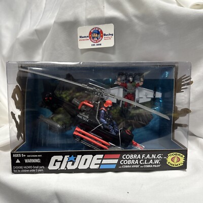 G.i. Joe Cobra f.a.n.g/c.l.a.w 25th Anniversary Set